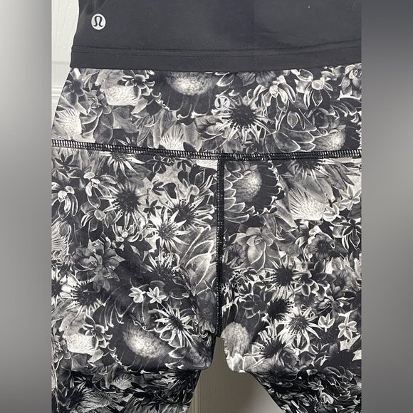 LULULEMON Wunder Under crop leggings Florabunga print - Picture 10 of 12